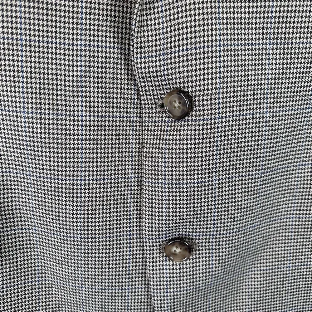 Ralph Lauren LRL 48R Houndstooth Plaid Blazer Men Light Brown Sport Coat  Career